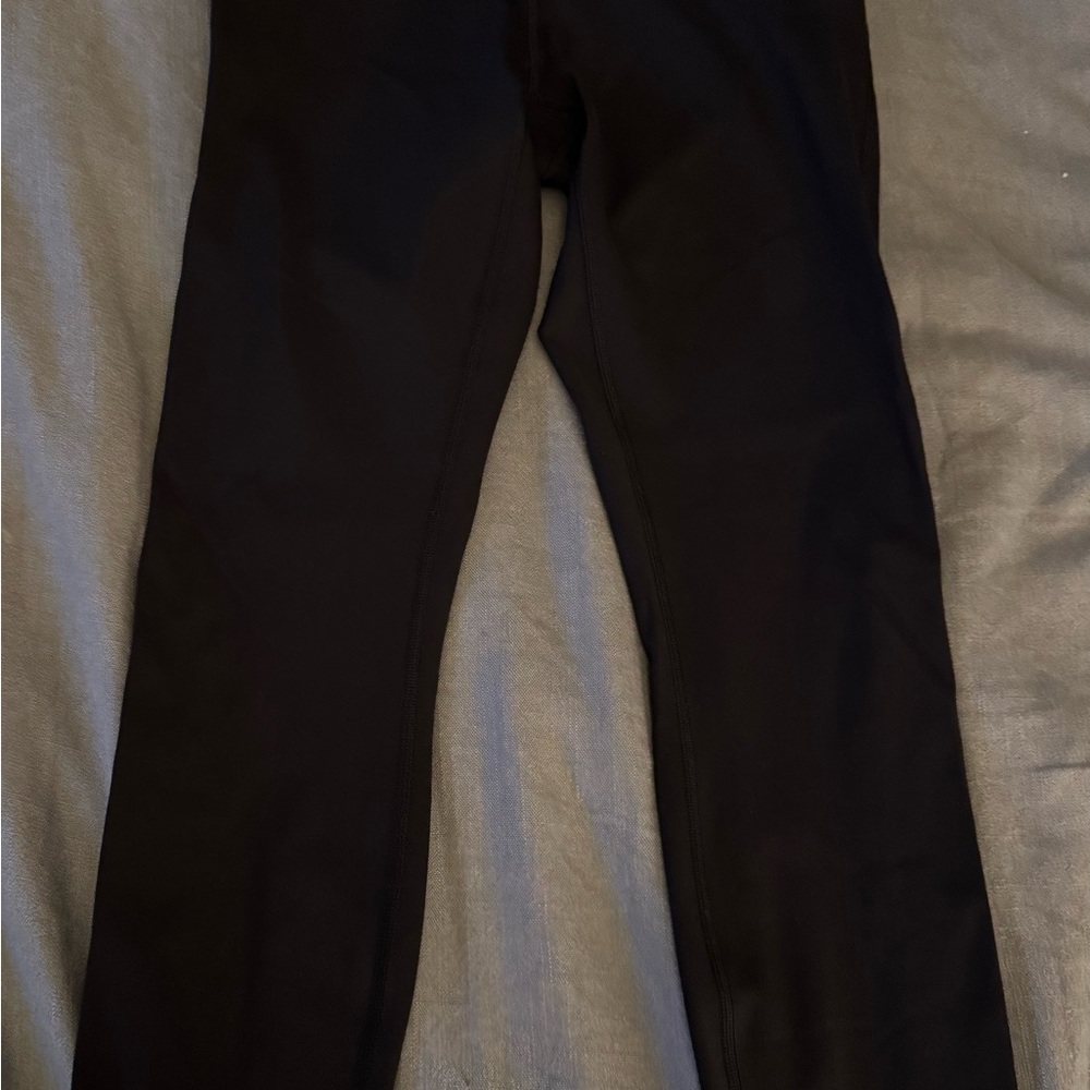 lululemon athletica Black Crop Leggings